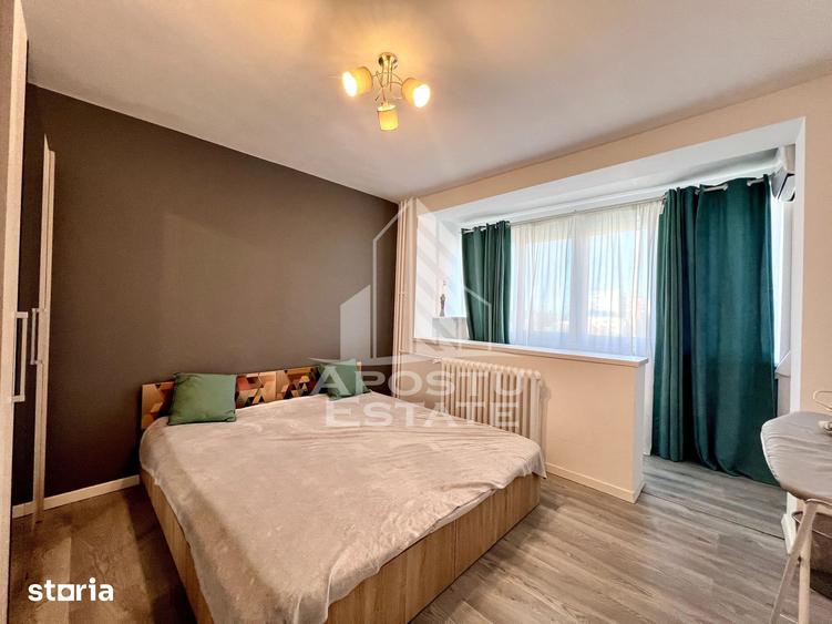 Apartament cu 2 camere, mobilat în Punctele Cardinale
