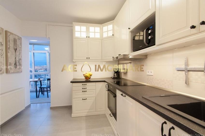 Apartament cu 2 camere semidecomandat, mobilat în Lujerului
