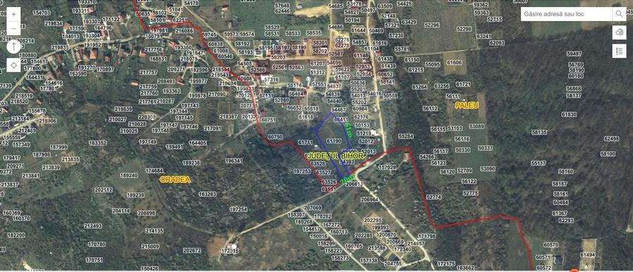 Teren  6.372mp Strs.Piersicilor/Str.Prunilor - 1