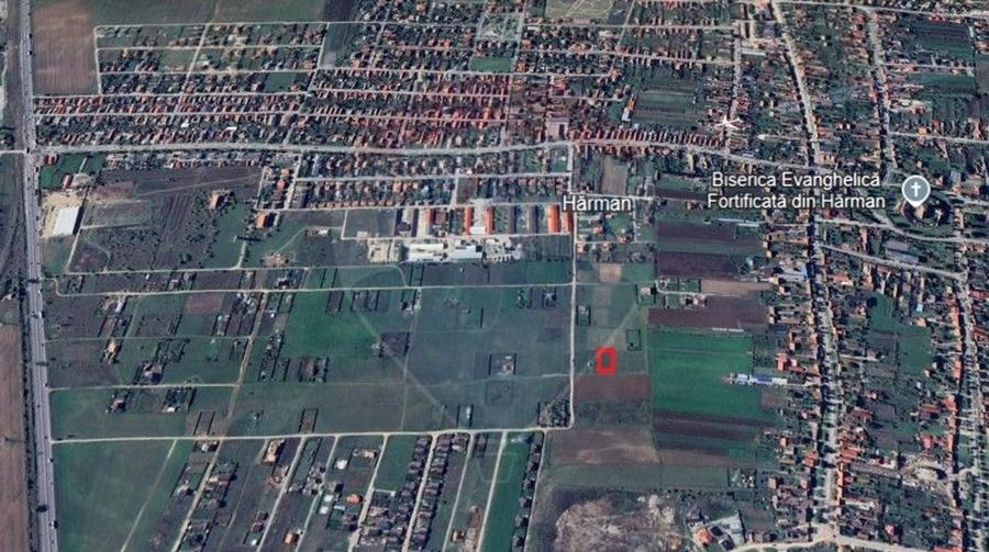 Teren Harman, Strada Henri Coanda, 1000mp - 1