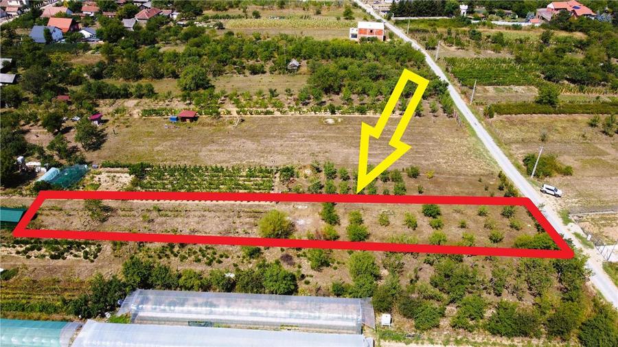Teren Construcții intravilan de 1320 mp, în Sud