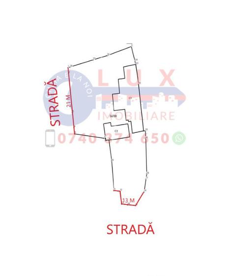 ID 7866 Teren pentru construc?ie bloc - Cartier Vest - 2