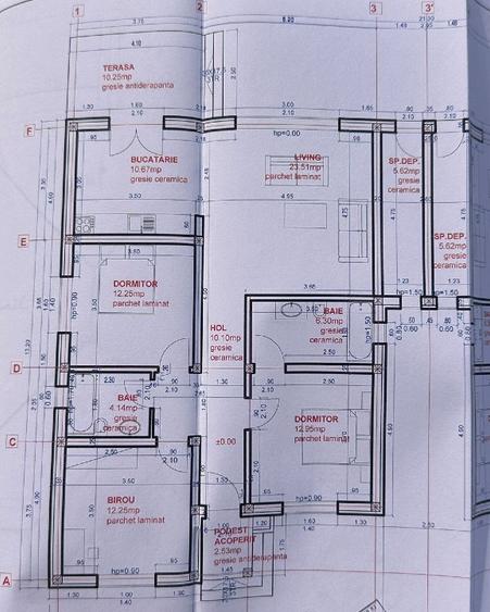 Teren cu fundatie si placa pt duplex, Utvin, vatra satului - 2