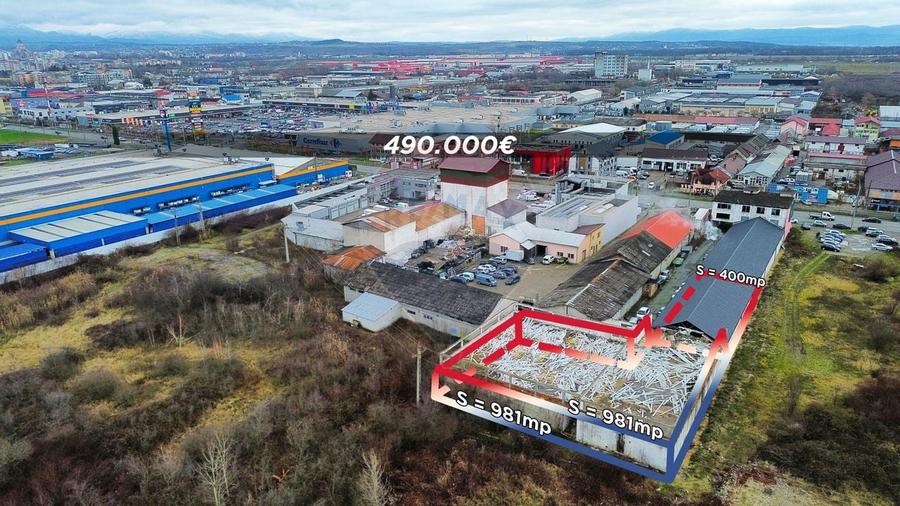 Hala de 2,400mp BD Regele Mihai Baia Mare zona Dedeman 490.000 EURO - 1