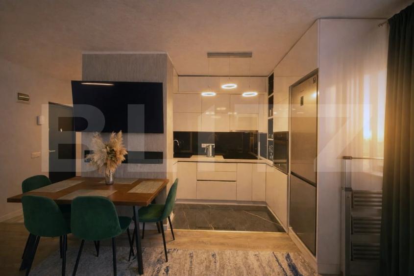 LUX Apartament luminos 3 camere, 60 mp, etaj intermediar, parcare, zona Vivo - 2