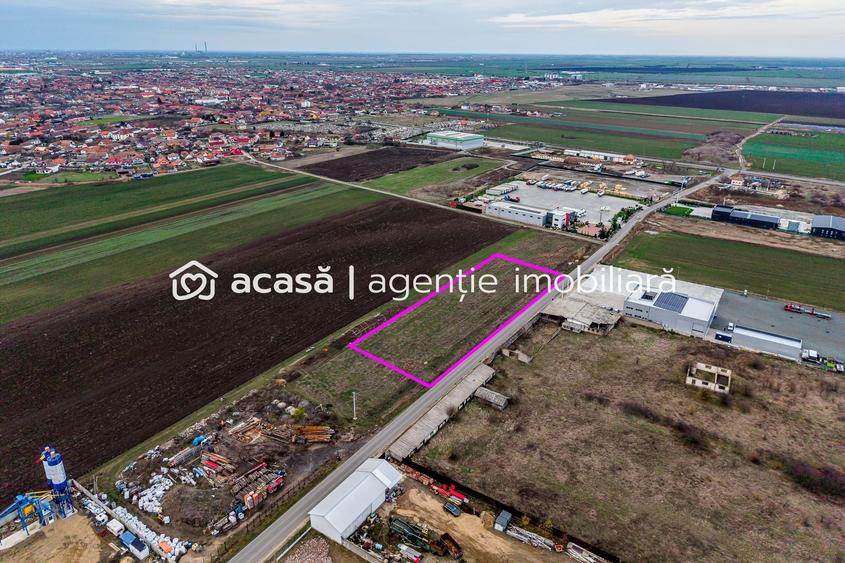 Teren cu acces DN7 și A1, ideal pentru dezvoltări industriale - 3