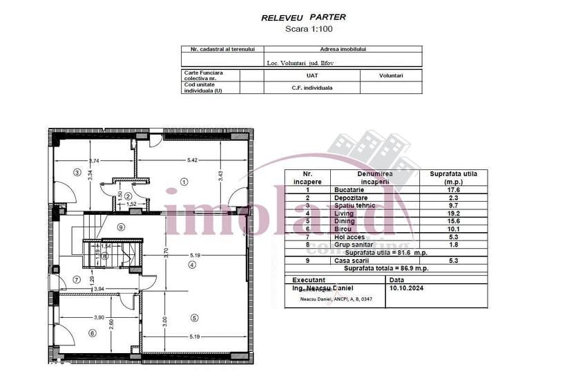 Vanzare - vila NOUA - 6 camere+curte - Iancu Nicolae-Pipera - 3