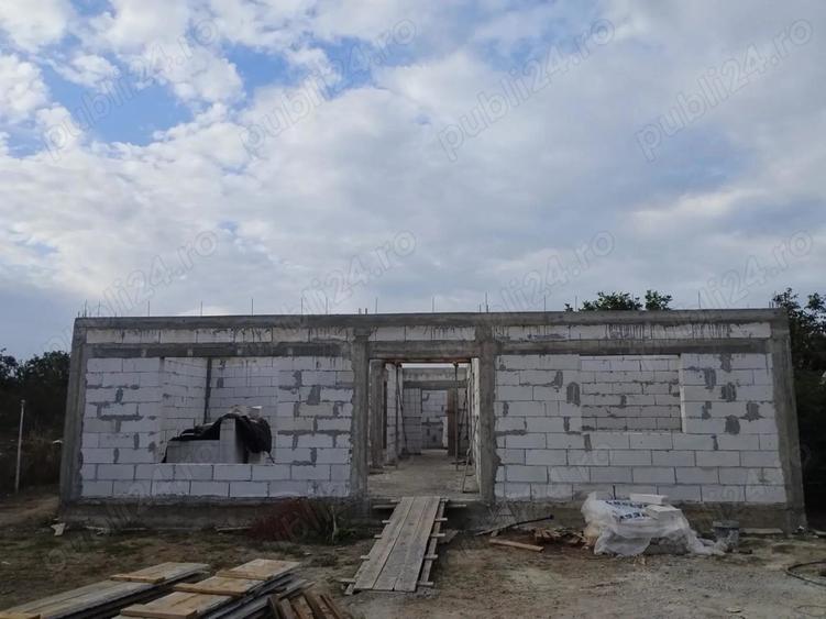 Vand teren+Casa in constructie in Comuna Curcani,Calarasi - 3