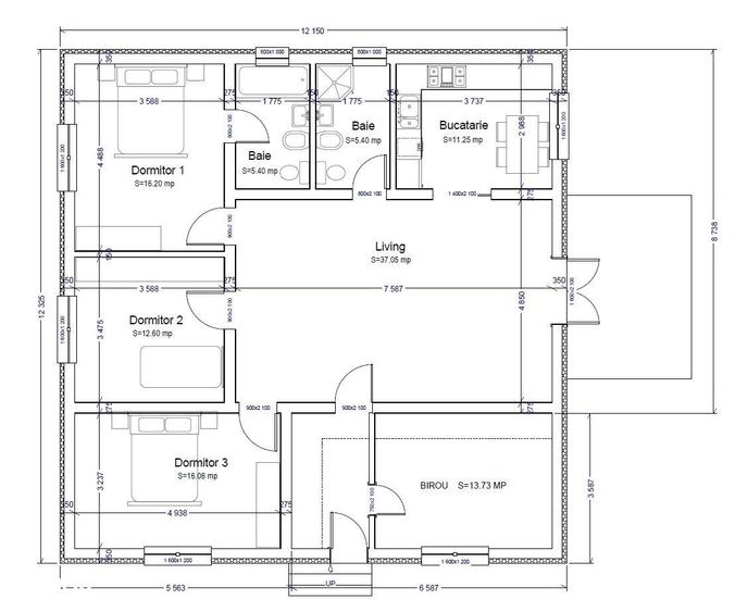 Casă în zona Hărman, cod 8111 - 10