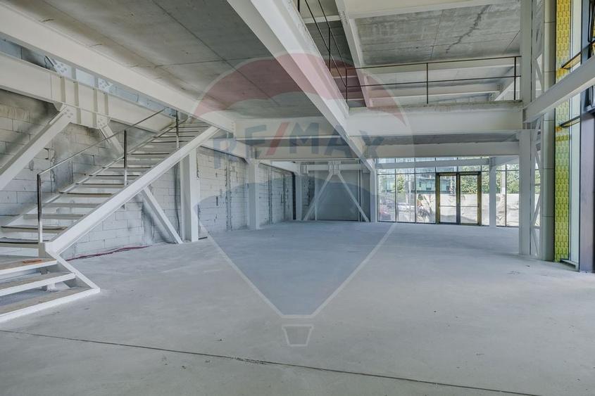 Închiriere spațiu comercial Cotroceni – vitrină 25 m și mezanin - 2