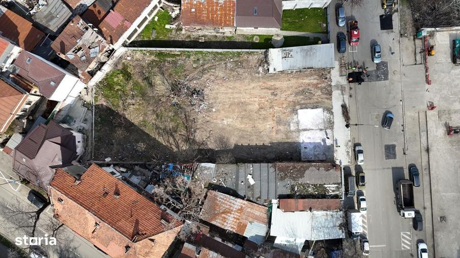 Teren 1387 mp cu front 27 ml, liber de constructii, zona Uranus - Piat - 2