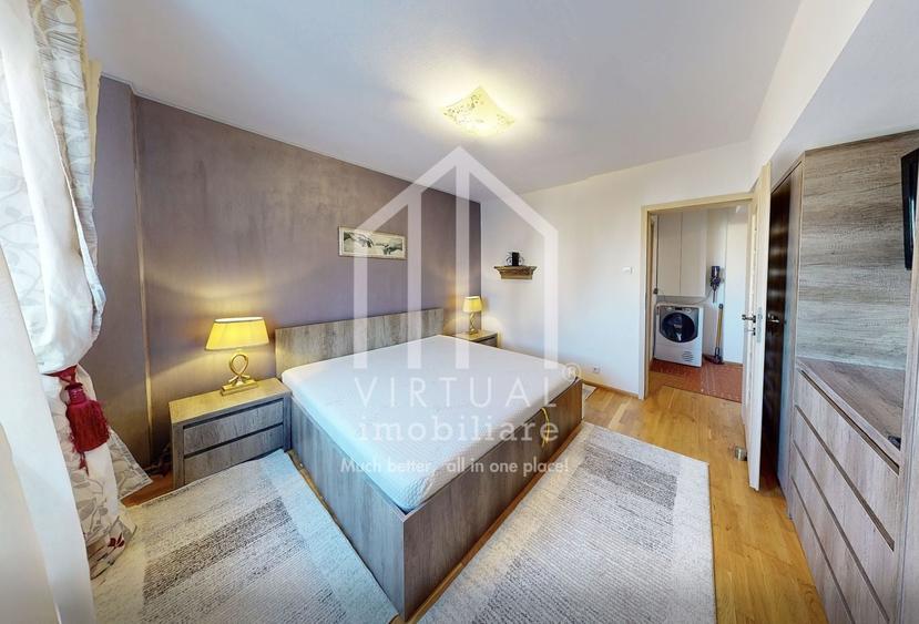 Ap cu 3 camere, 80mp utili+balcon, pivnita,renovat, Cal. Dumbravii - 2