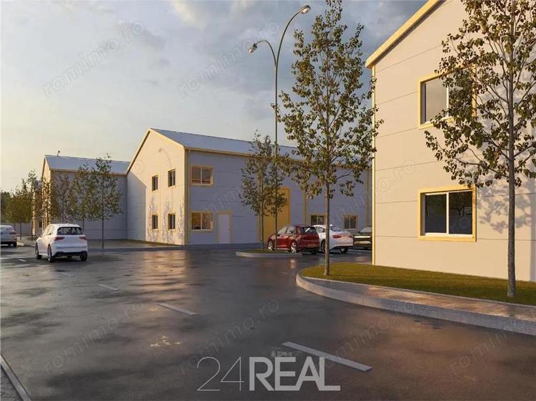 Vanzare hale NOI industriale Sinesti - de la 550 mp - 2