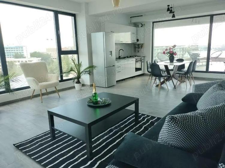 Apartament 2 camere de inchiriat in Mamaia cu vedere panoramica la lac si mare,TERASE - 10