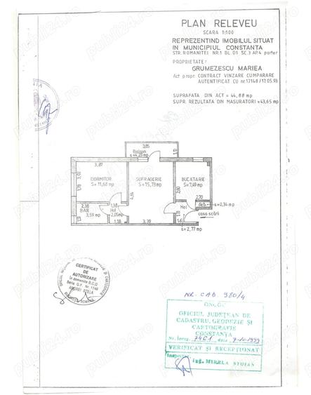 Apartament parter zona ABATOR - 1