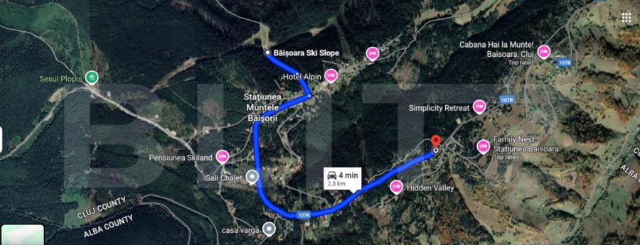 Investitie ! Teren intravilan 990 mp, front 23 m, Muntele B - 1