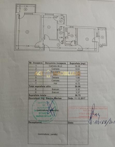 2 Camere de vanzare | Aviatiei | Metrou | Bloc reabilitat | Balcon | - 10