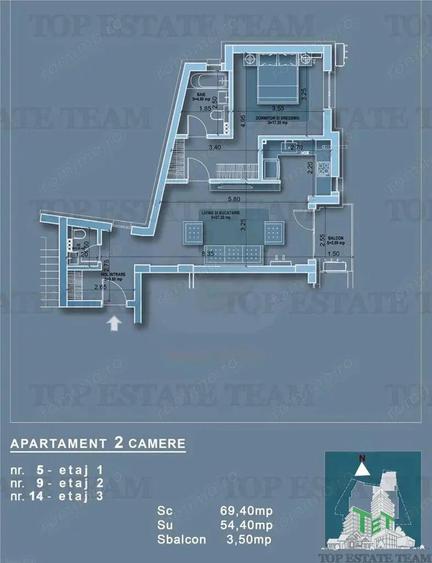 Apartament 2 camere in bloc nou, adiacent metrou Obor - 7