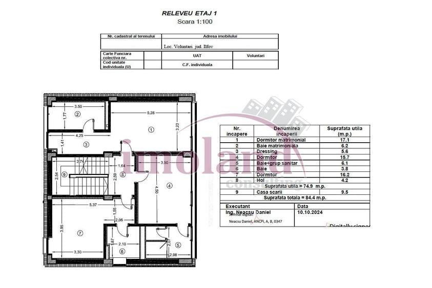 Vanzare - vila NOUA - 6 camere+curte - Iancu Nicolae-Pipera - 4