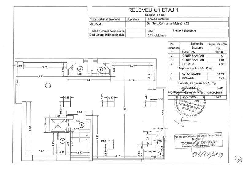 cladire S+P+3, lift Schindler, climatizare, centrala termica, intre Plaza si Afi - 3