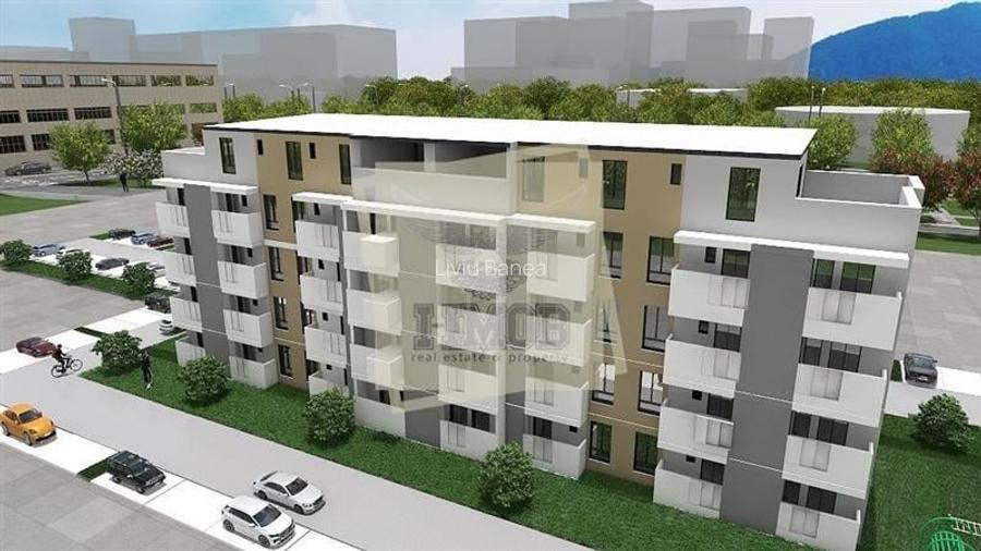 Apartament la alb etajul 1 cu balcon parcare in Sibiu 0% comision