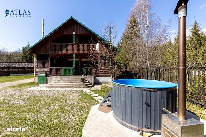 Vile turistice, locatie montana, la marginea paraului, 2600 mp teren - 2