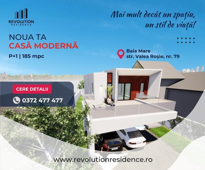 COMISION 0% NEW! Casa individuala P+1, str Valea Rosie 79, Baia Mare - 1