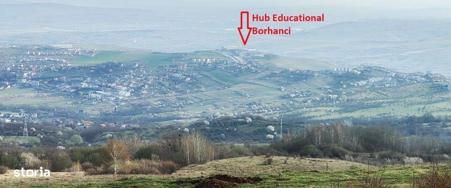 Teren intravilan de 2504 mp, font 21 m, panorama deosebita, Feleac - 5