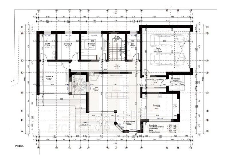 Casa individuala | 1 nivel | Piscina | 300 mp | 900 mp teren | Cetate - 4