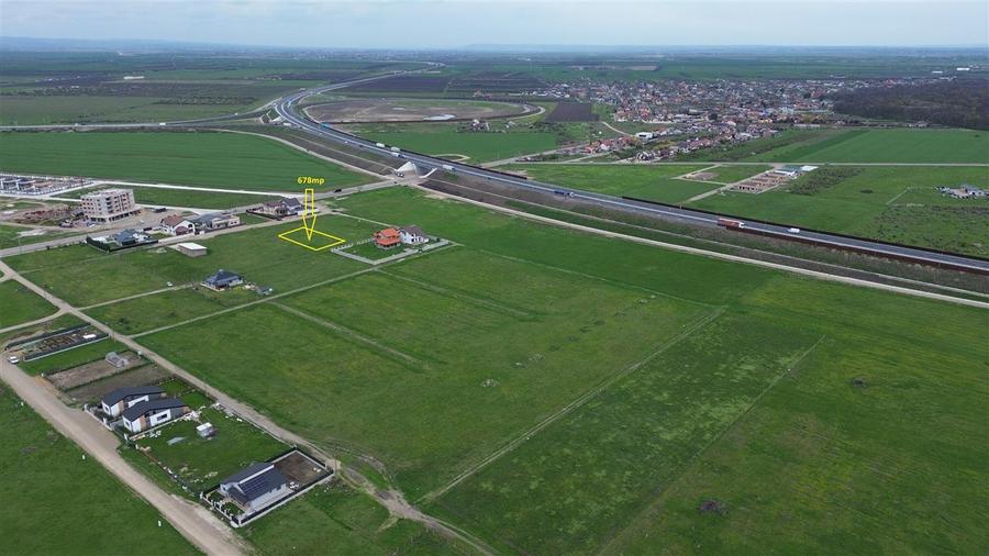 teren 678 mp , d=20 ml, zona Cuza Voda , Dedeman - 1