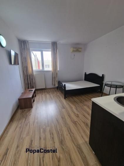 Otopeni - Rin langa aeroport garsoniera 28 mp mobilata etaj 3/3, loc parcare - 2