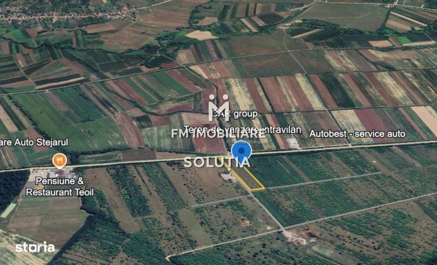 Teren intravilan de vanzare Somcuta Mare, deschidere DN - 1