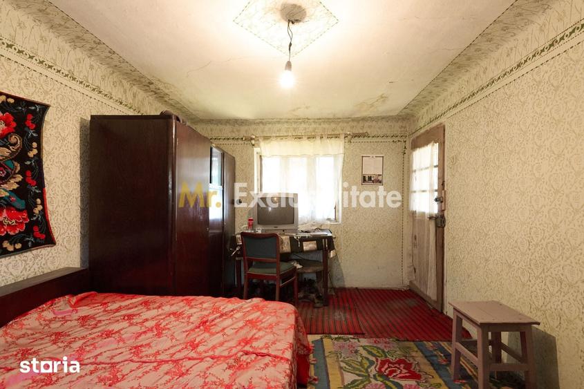 Casă cu 3 camere cu Teren 1200 Mp în Mălureni