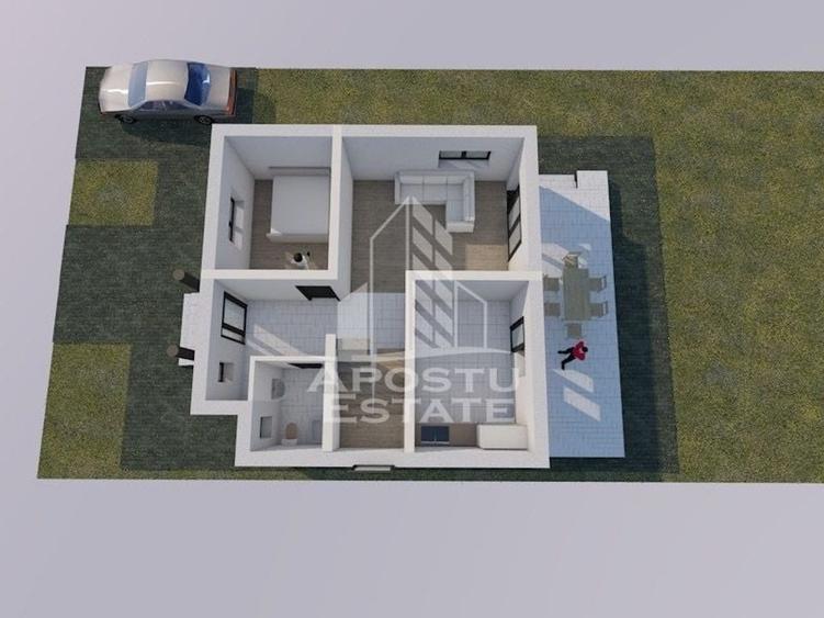 Casa individuala, 5 camere, 465mp teren, in Sanandrei - 2