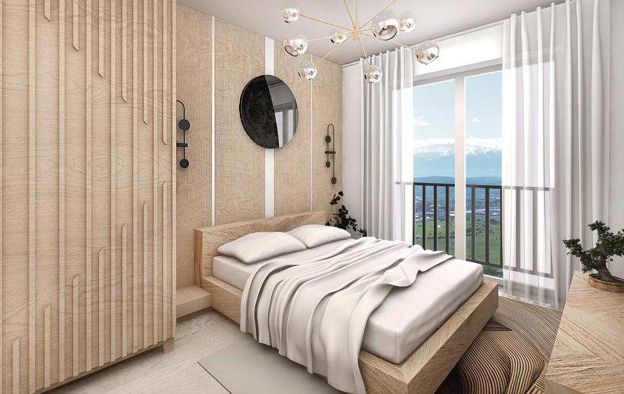 Penthouse cu 3 cam 130mp, Str D-na Stanca Selimbar -Orhideea - 4