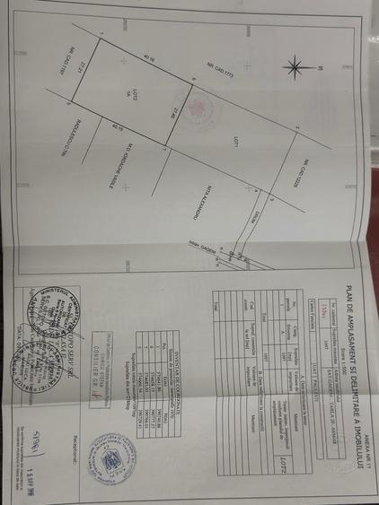 Teren intravilan Gageni (Paulesti) 1100 mp utili + drum privat ideal casa - 3