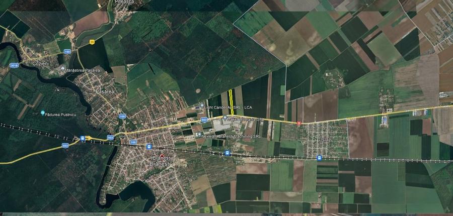 Teren Vanzare Intravilan Branesti - Investitie Zona Industriala Vis a Vis Makita - 12