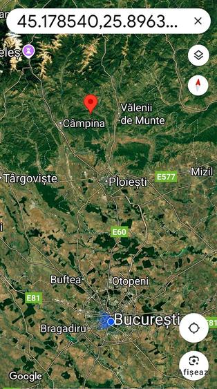 9000 Euro vanzare 220 mp teren asfalt apa gaz si curent Cosminele Prahova superb - 10