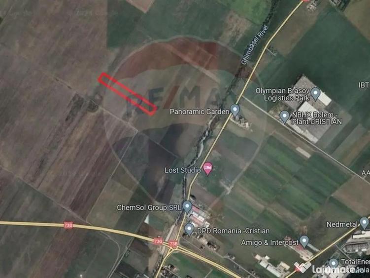 Teren extravilan arabil, 9650 mp, Cristian - 7
