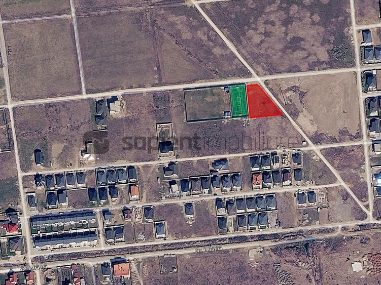 Teren Construcții intravilan de 1668 mp, în Nufărul