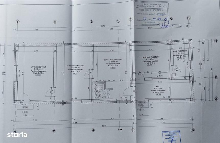 COMISION 0 Casa 95 mp utili, 454 mp teren, 3 cam, Valea Voievozilor - 1