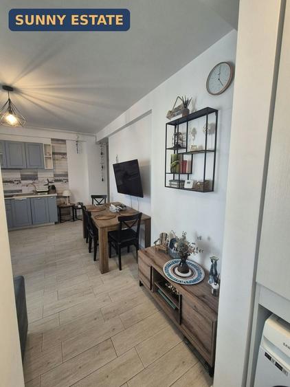 Apartament cu 2 camere semidecomandat, mobilat în Exterior Est