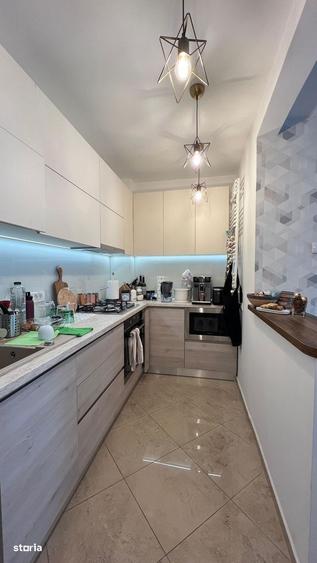 Apartament cu 2 camere, mobilat în Romană