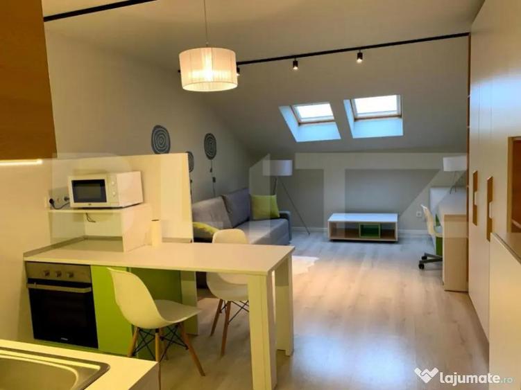 Garsoniera moderna, 32 mp, chirie facturata, zona piata de v - 8