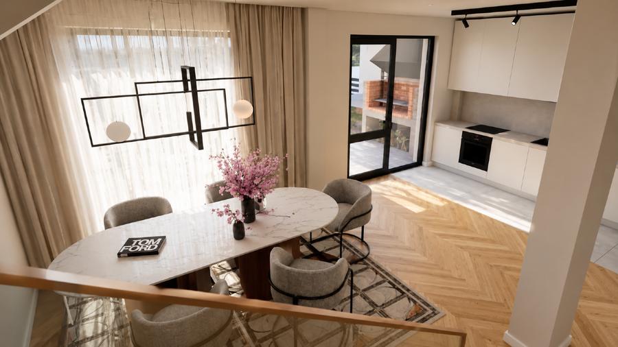 Casa noua  | 115 mp, 3 dormitoare, Cartier Privat aproape de centru orașului - 5