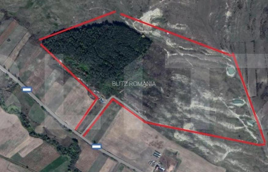 Teren 40 Hectare, Locuinta, 3 lacuri, zona Alunis Teren 40 Hectare, Locuinta, 3 lacuri, zona Alunis