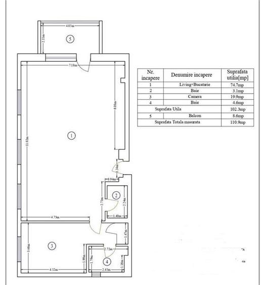 Bd Expozitiei, apartament  2 camere, de vanzare - 19