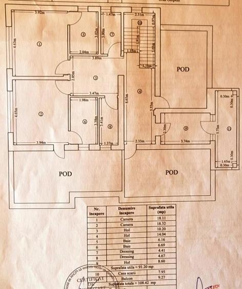 Vila P+1, 6 camere, teren 940mp, Otopeni-23 August - 20