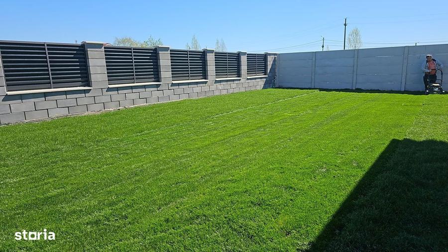 DOMNESTI | Casa parter | toate utilitatile | placa beton | asfalt - 6