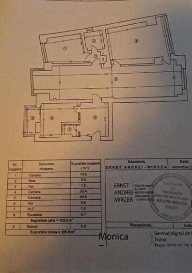 VANZARE APARTAMENT 4 CAMERE UNIRII – SPLAIUL UNIRII - 41